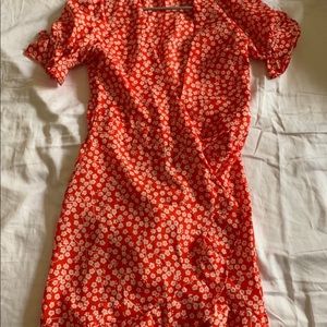 PRINCESS POLLY MINI WRAP DRESS